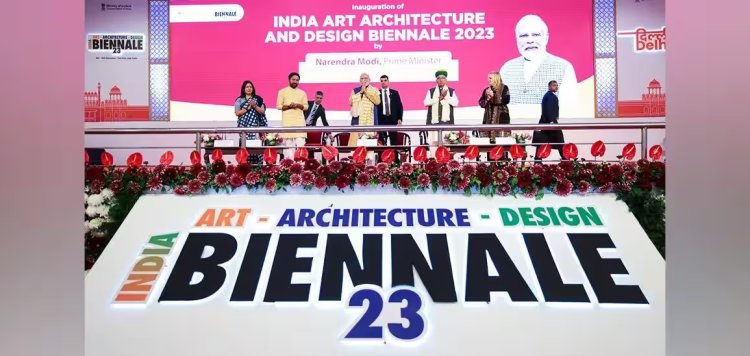 A Grand Celebration of Creativity: PM Inaugurates India's First Art, Architecture & Design Biennale 2023